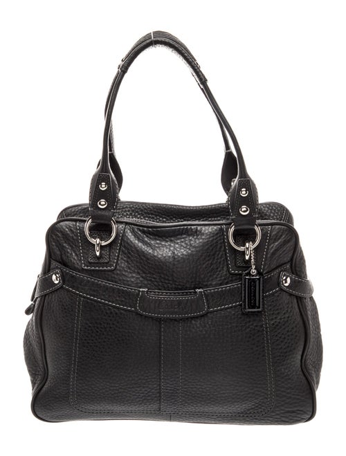 Coach Leather Top Handle Bag