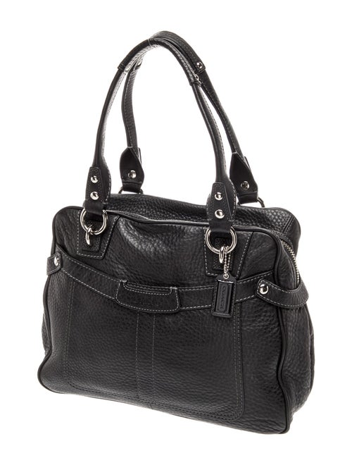 Coach Leather Top Handle Bag