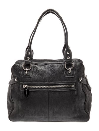 Coach Leather Top Handle Bag
