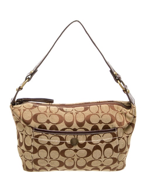 Coach Canvas Shoulder Bag