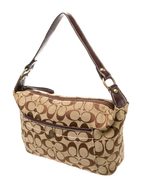Coach Canvas Shoulder Bag