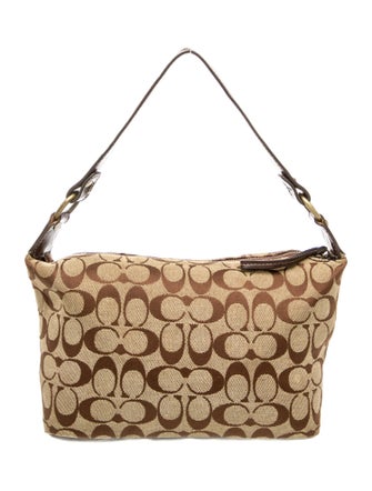 Coach Canvas Shoulder Bag
