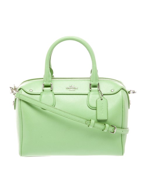 Coach Leather Top Handle Bag