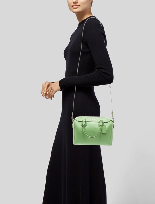 Coach Leather Top Handle Bag