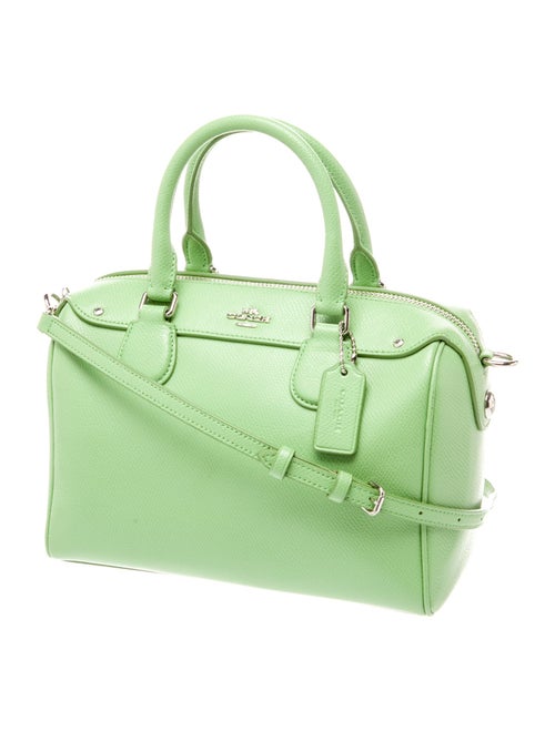 Coach Leather Top Handle Bag