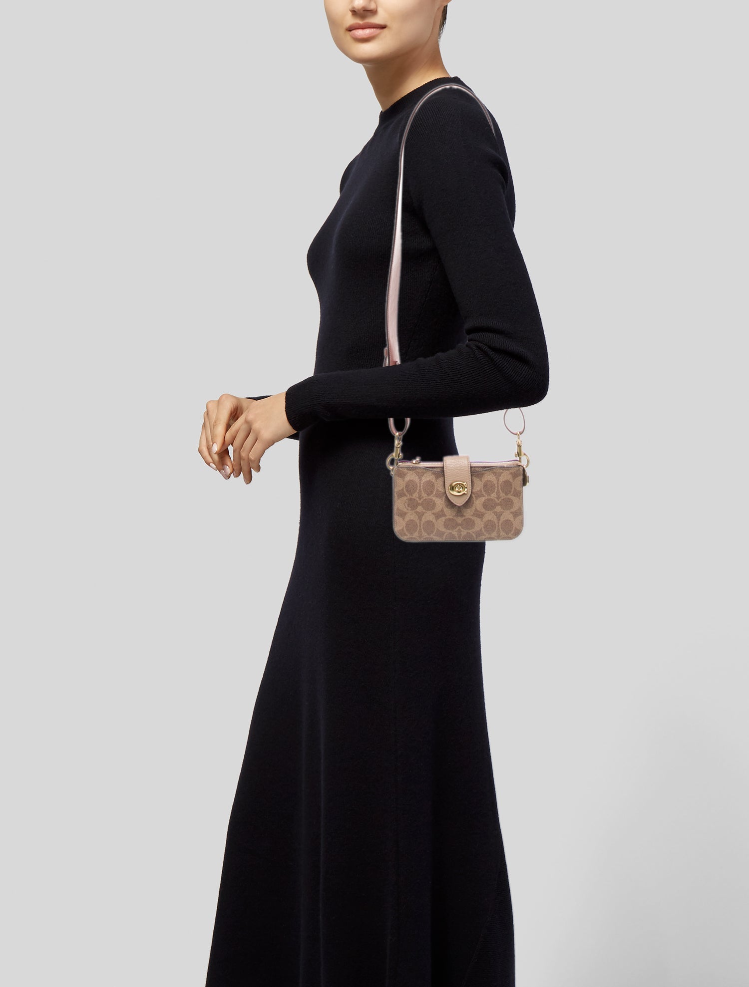 Coach Leather Shoulder Bag