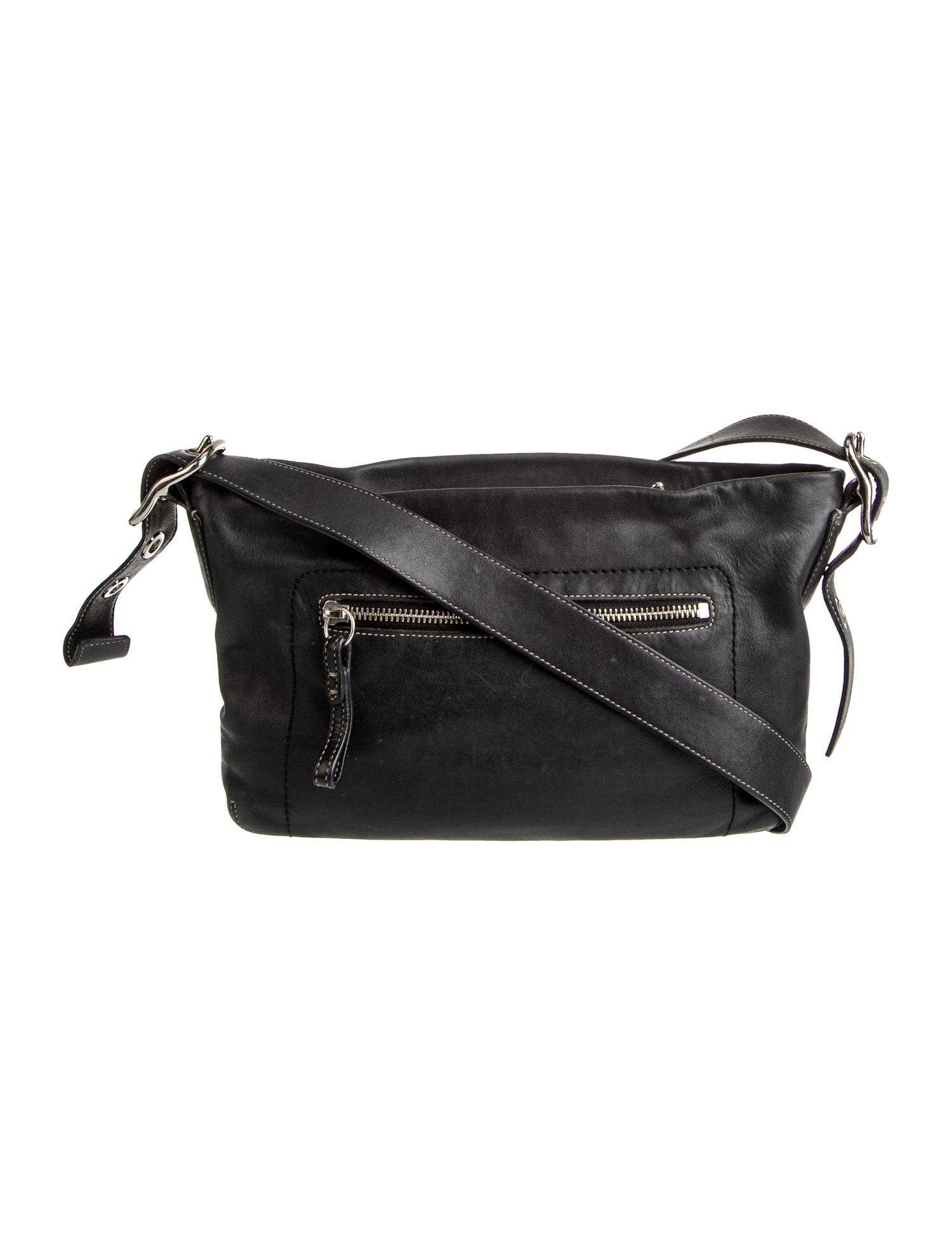 Coach Leather Messenger Bag