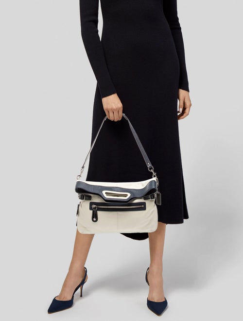 Coach Leather Top Handle Bag