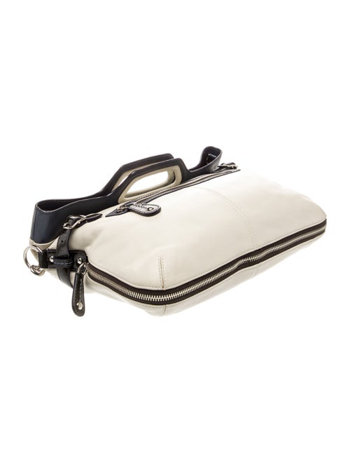 Coach Leather Top Handle Bag