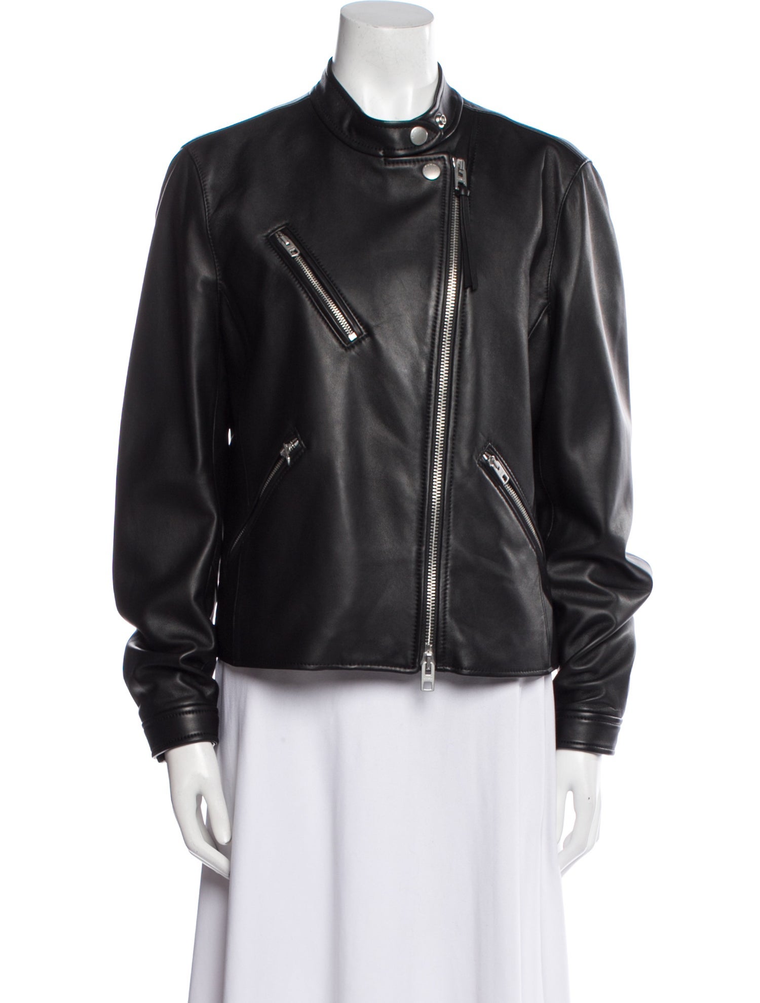 Coach Leather Biker Jacket