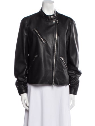 Coach Leather Biker Jacket