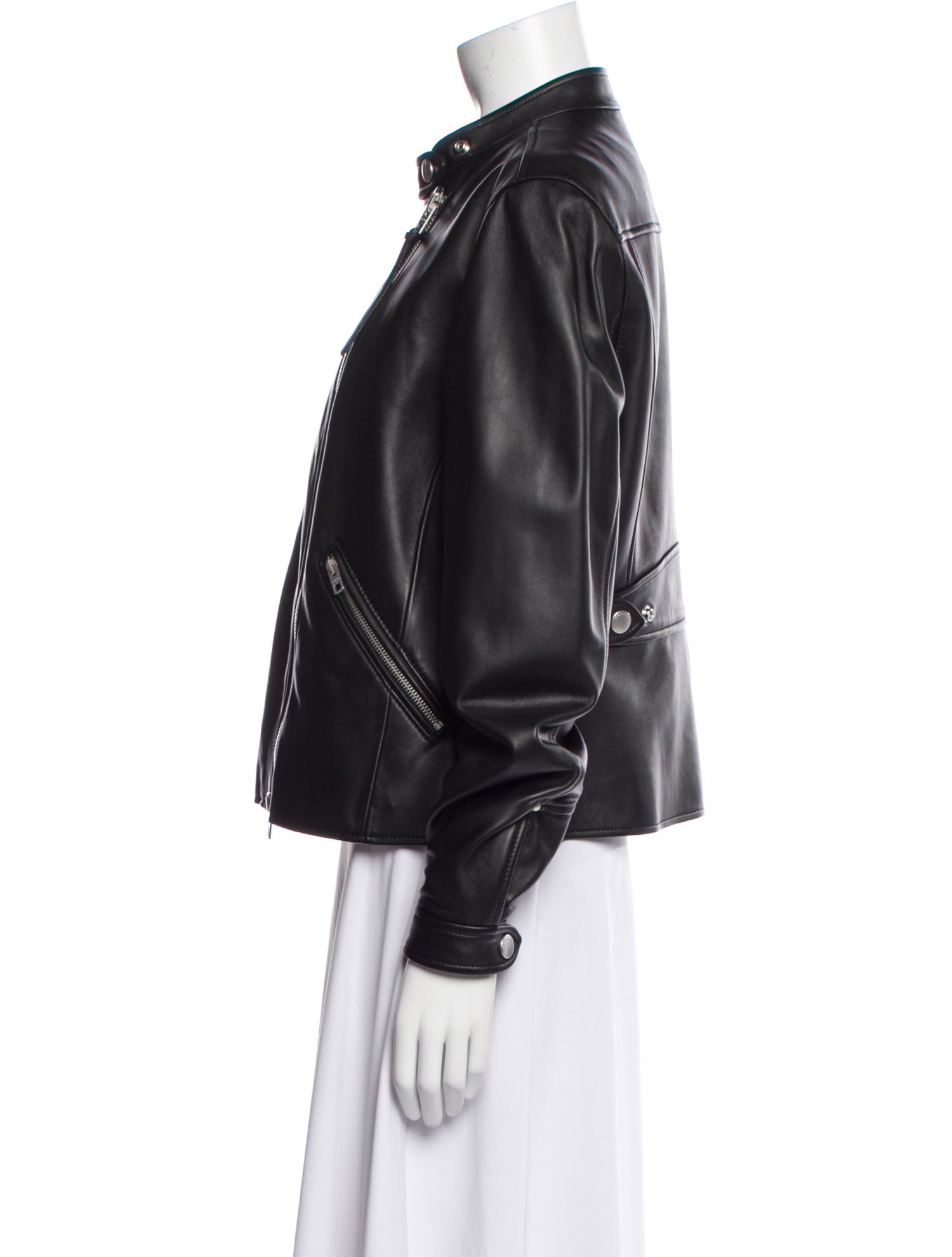 Coach Leather Biker Jacket
