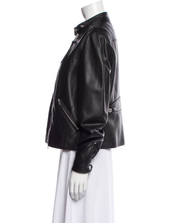 Coach Leather Biker Jacket