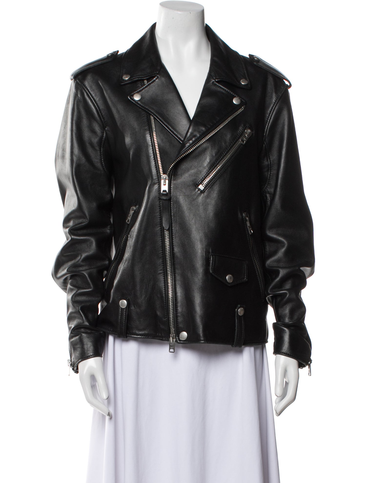Coach Leather Biker Jacket
