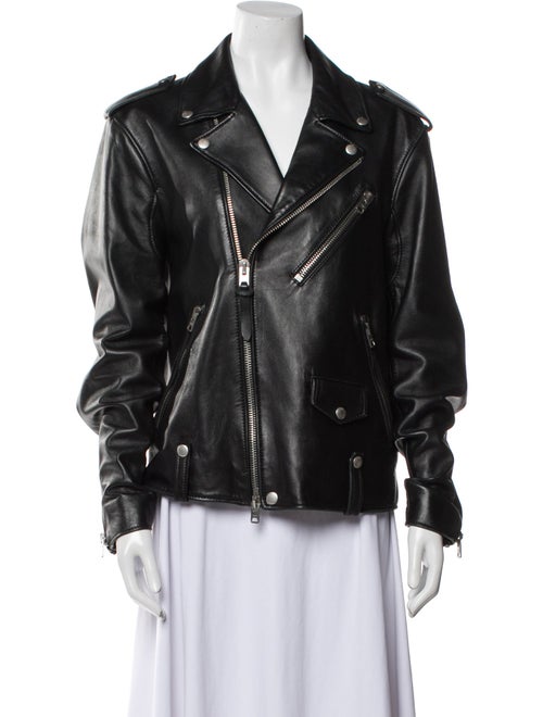 Coach Leather Biker Jacket