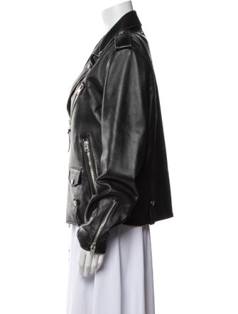 Coach Leather Biker Jacket