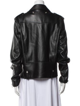 Coach Leather Biker Jacket