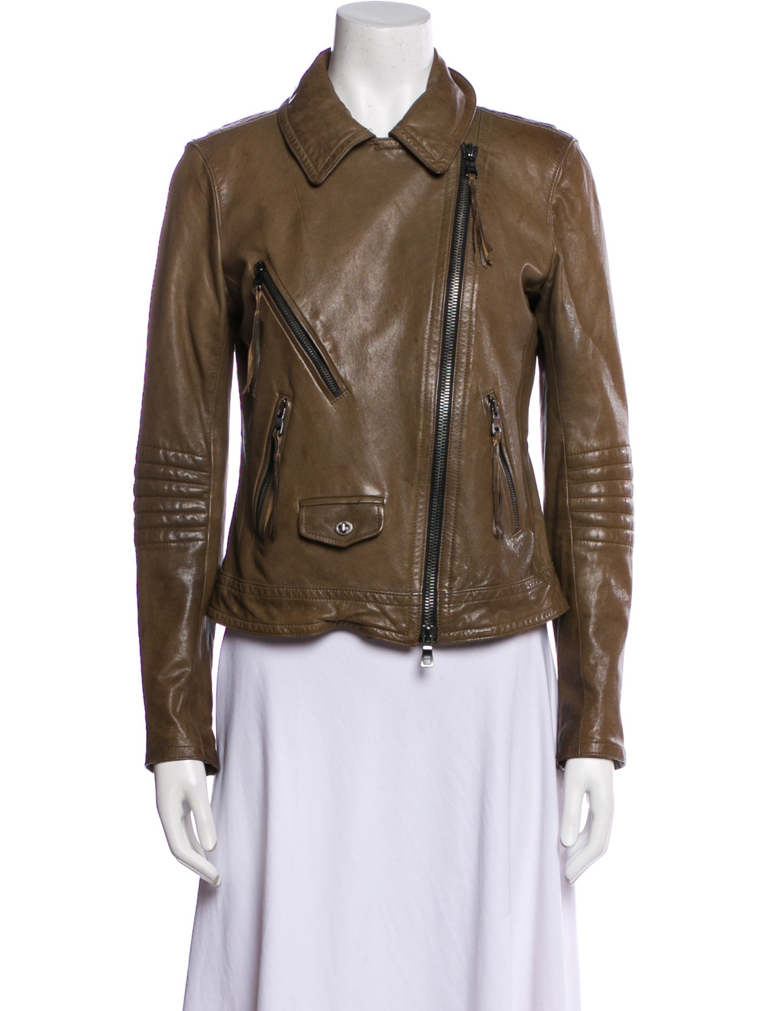 Coach Leather Biker Jacket