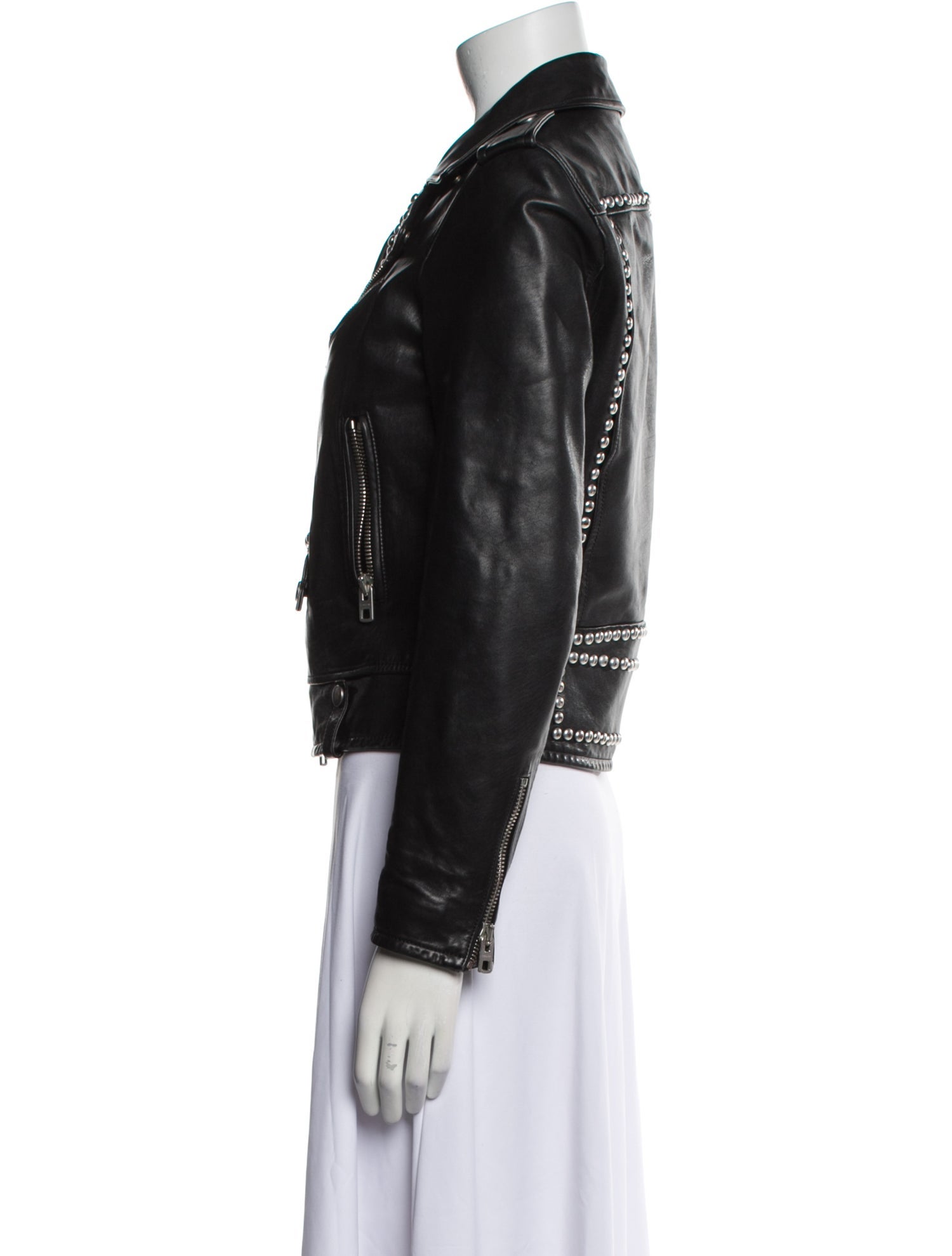 Coach Leather Biker Jacket