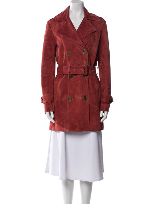 Coach Lamb Leather Peacoat