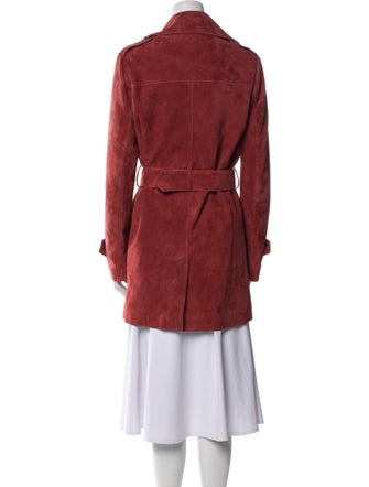 Coach Lamb Leather Peacoat