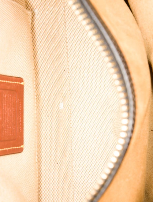 Coach Leather Top Handle Bag