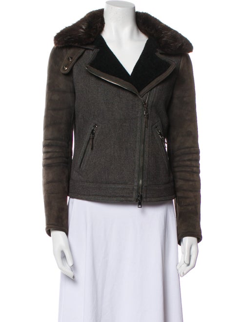 Coach Shearling Faux Fur Coat