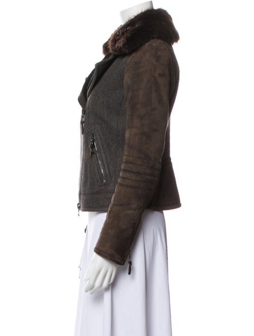 Coach Shearling Faux Fur Coat