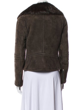 Coach Shearling Faux Fur Coat