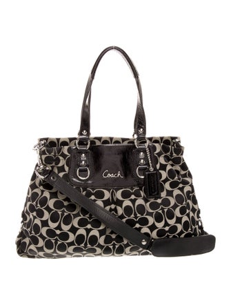 Coach Canvas Shoulder Bag