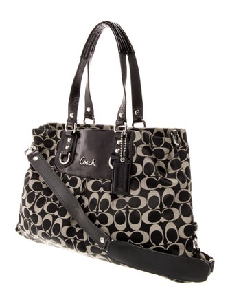 Coach Canvas Shoulder Bag