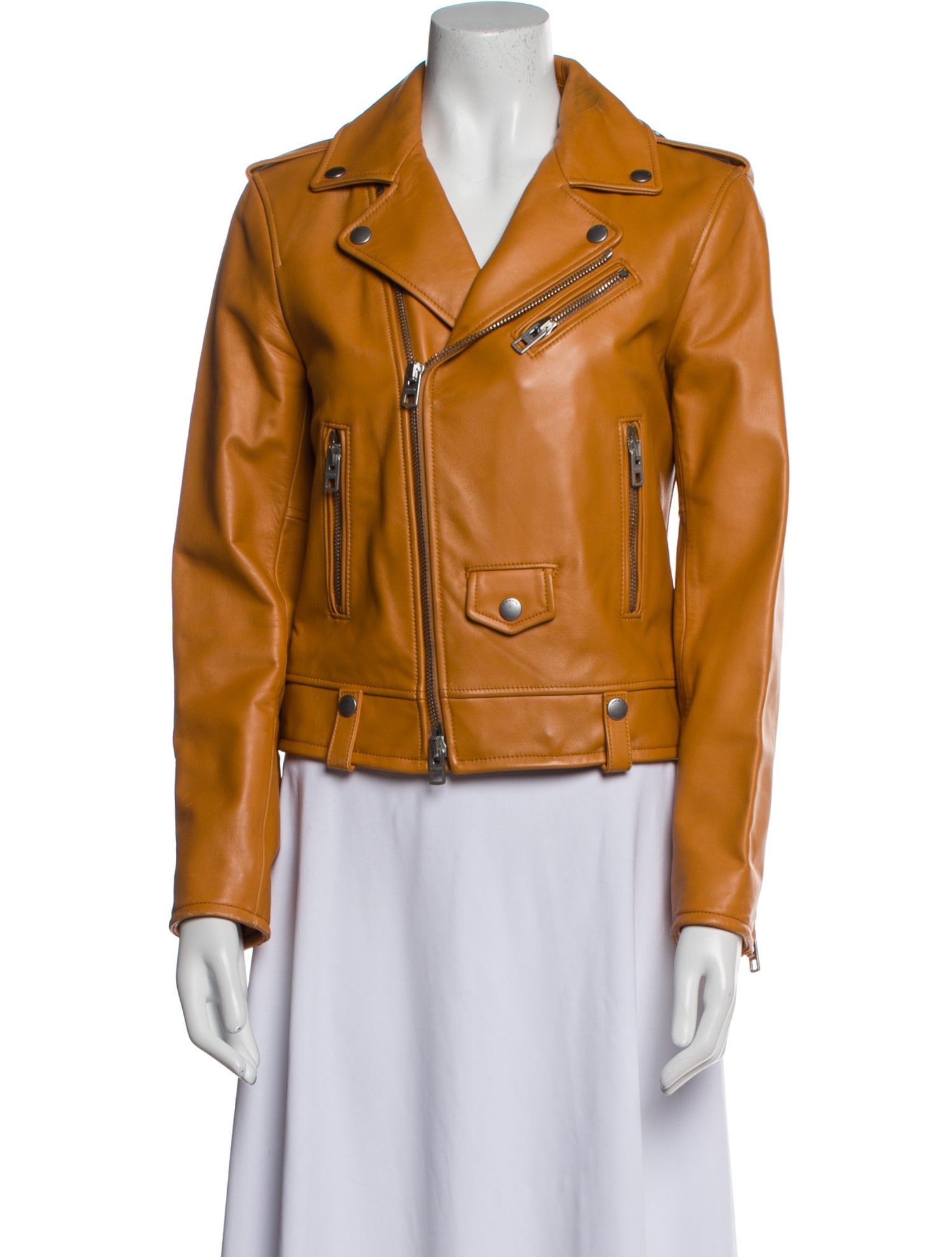 Coach Leather Biker Jacket