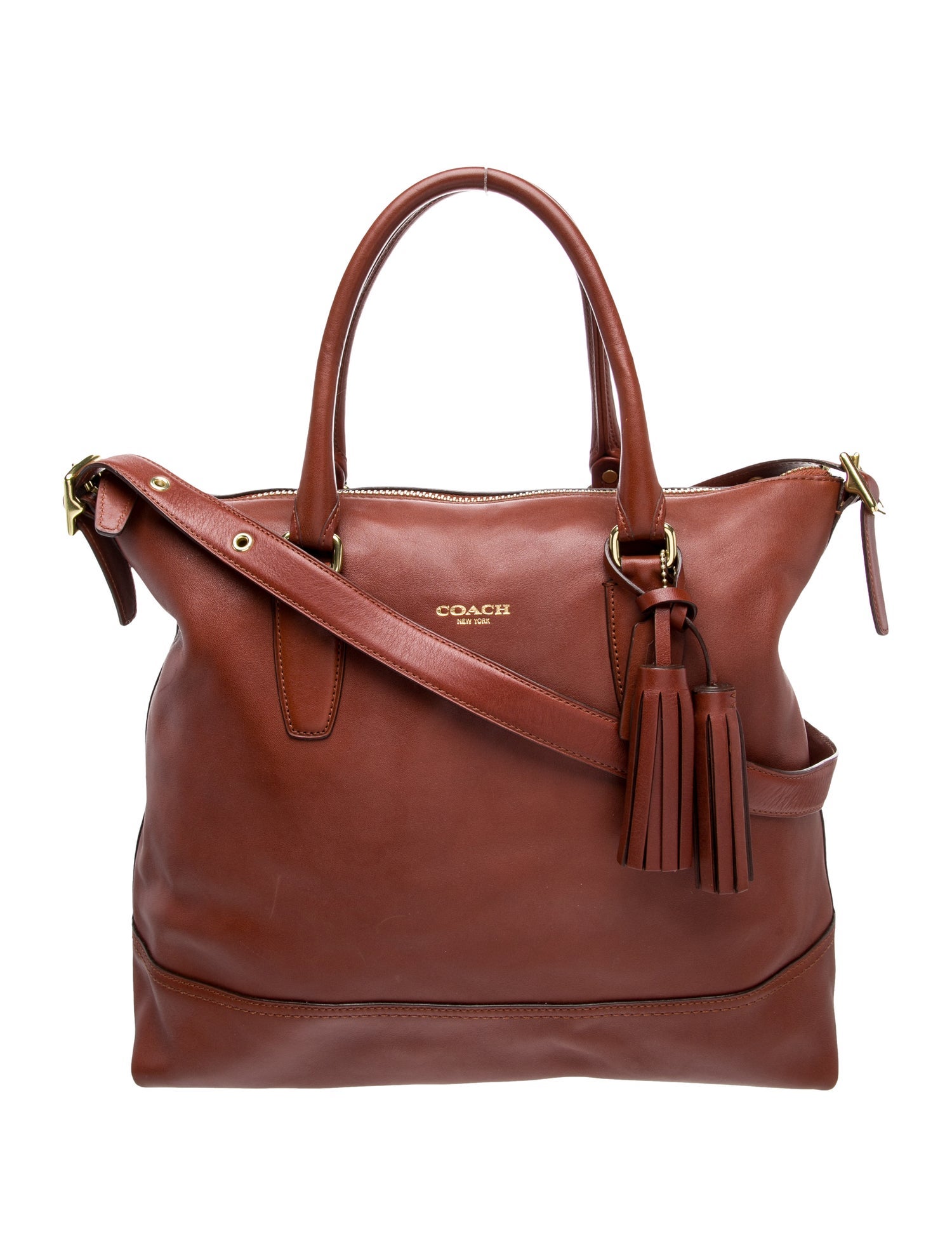 Coach Leather Shoulder Bag