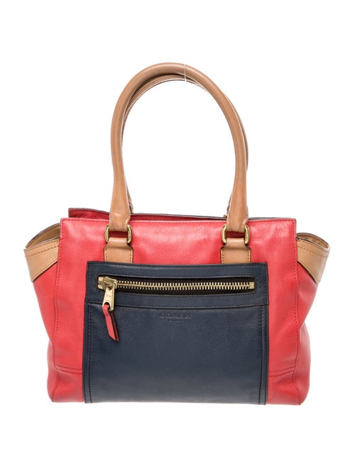 Coach Leather Top Handle Bag