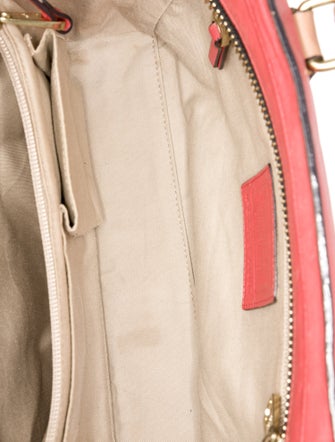 Coach Leather Top Handle Bag