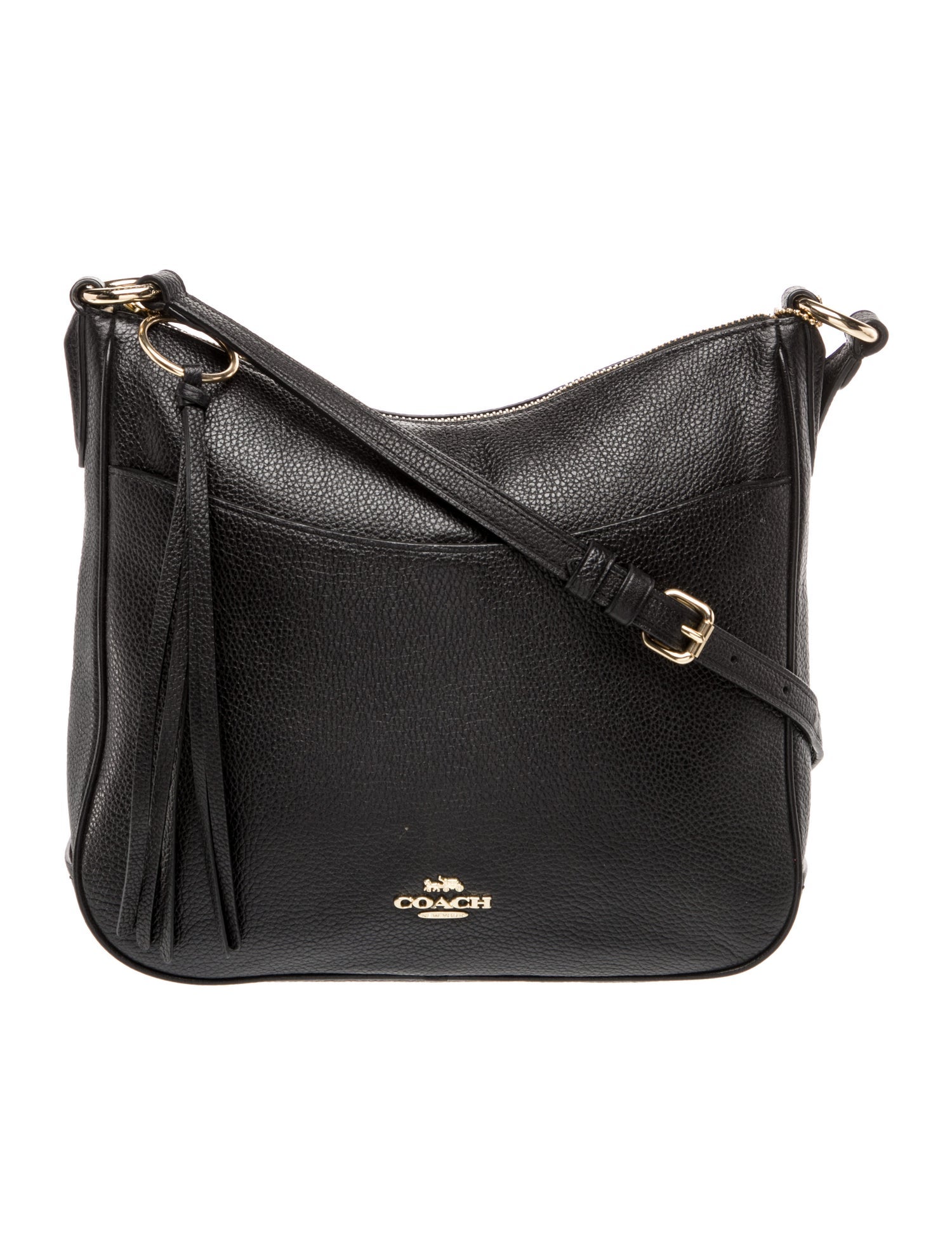 Coach Leather Messenger Bag