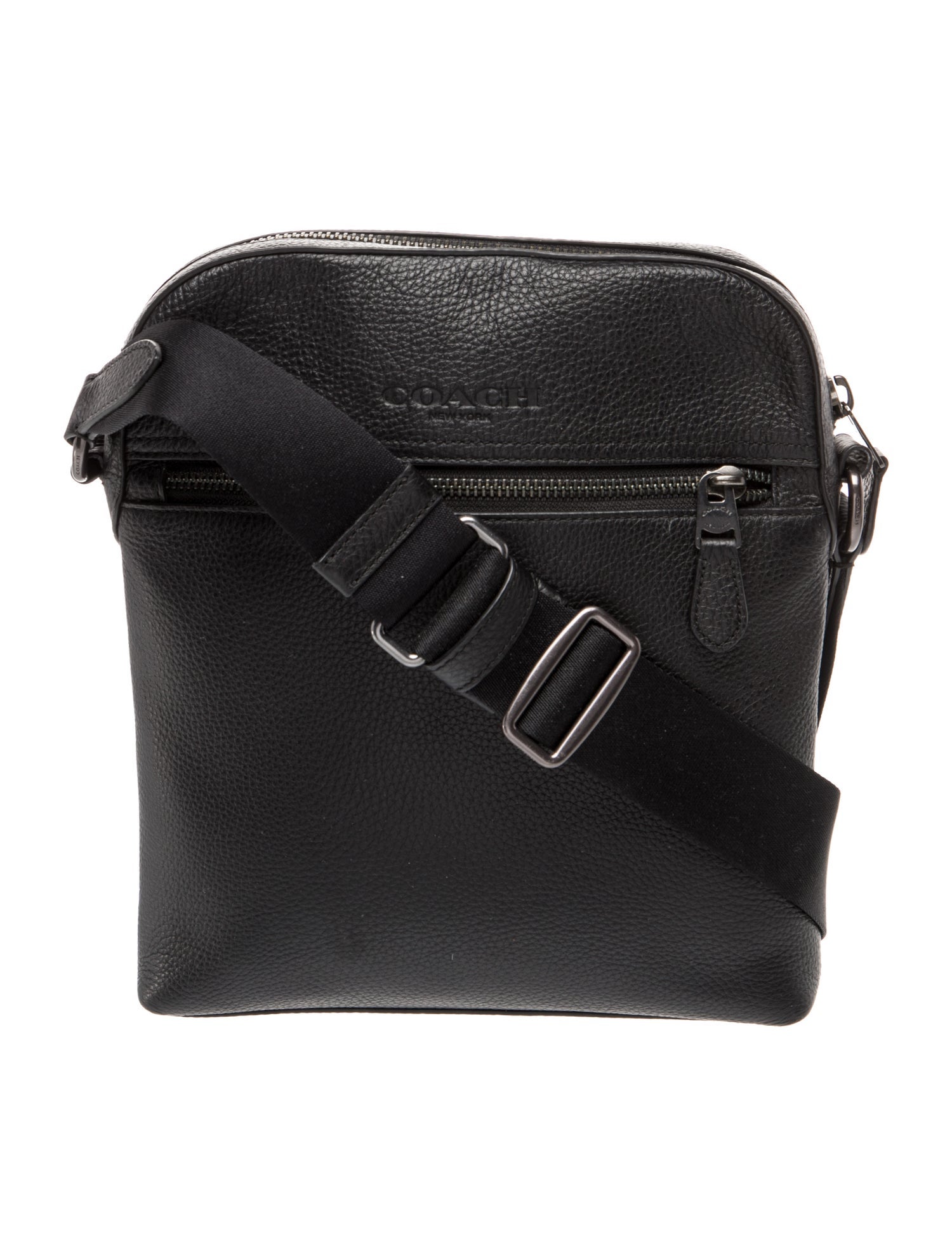 Coach Leather Messenger Bag