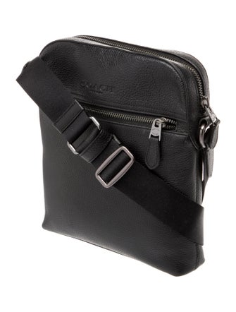 Coach Leather Messenger Bag