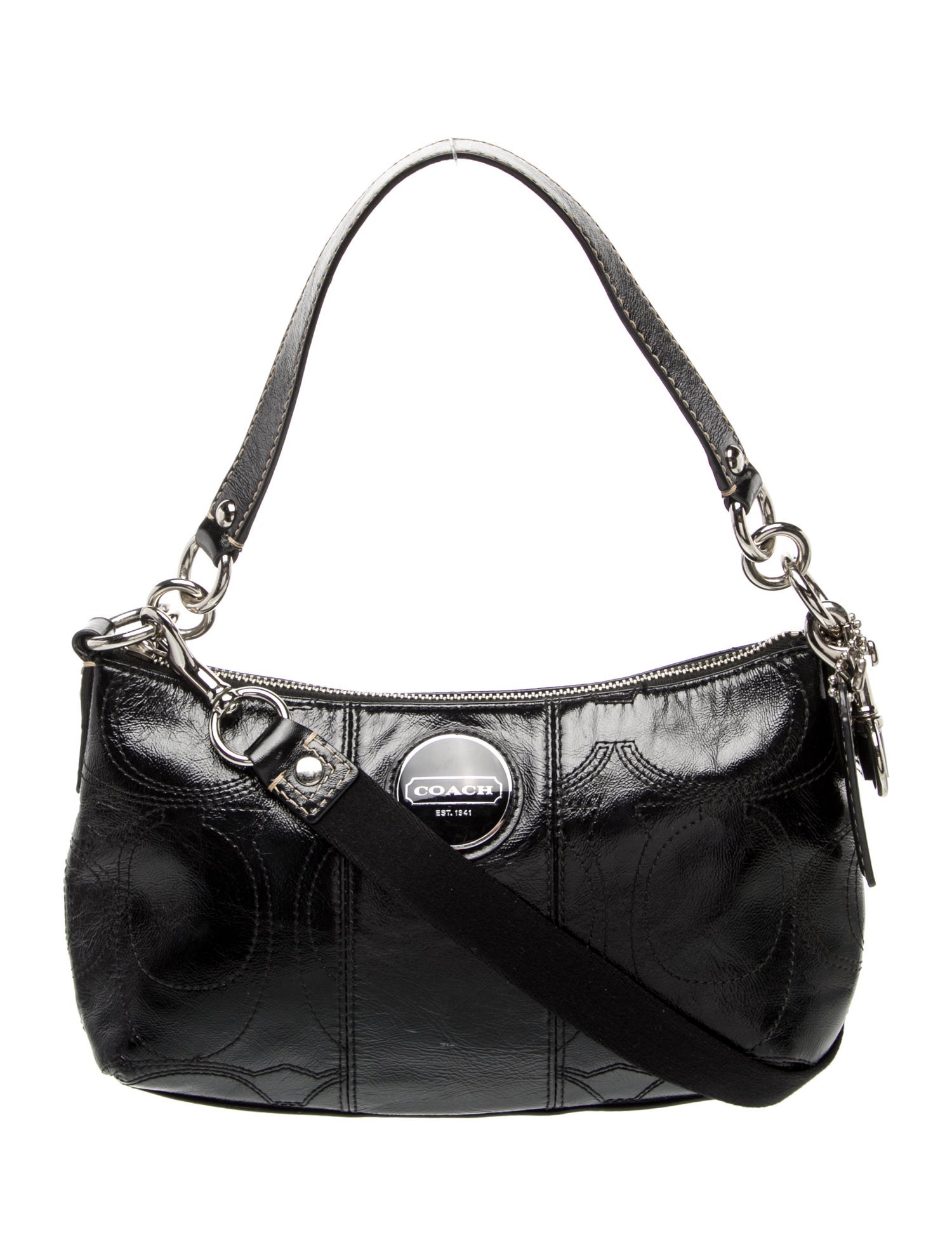 Coach Patent Leather Shoulder Bag