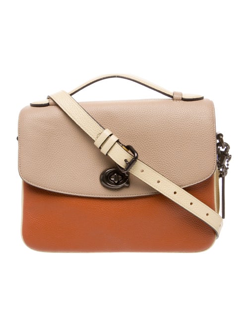 Coach Leather Top Handle Bag
