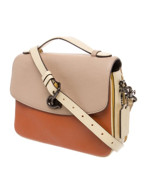 Coach Leather Top Handle Bag