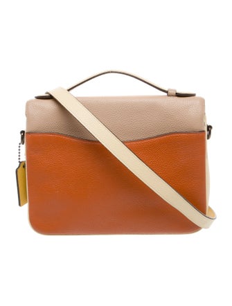 Coach Leather Top Handle Bag