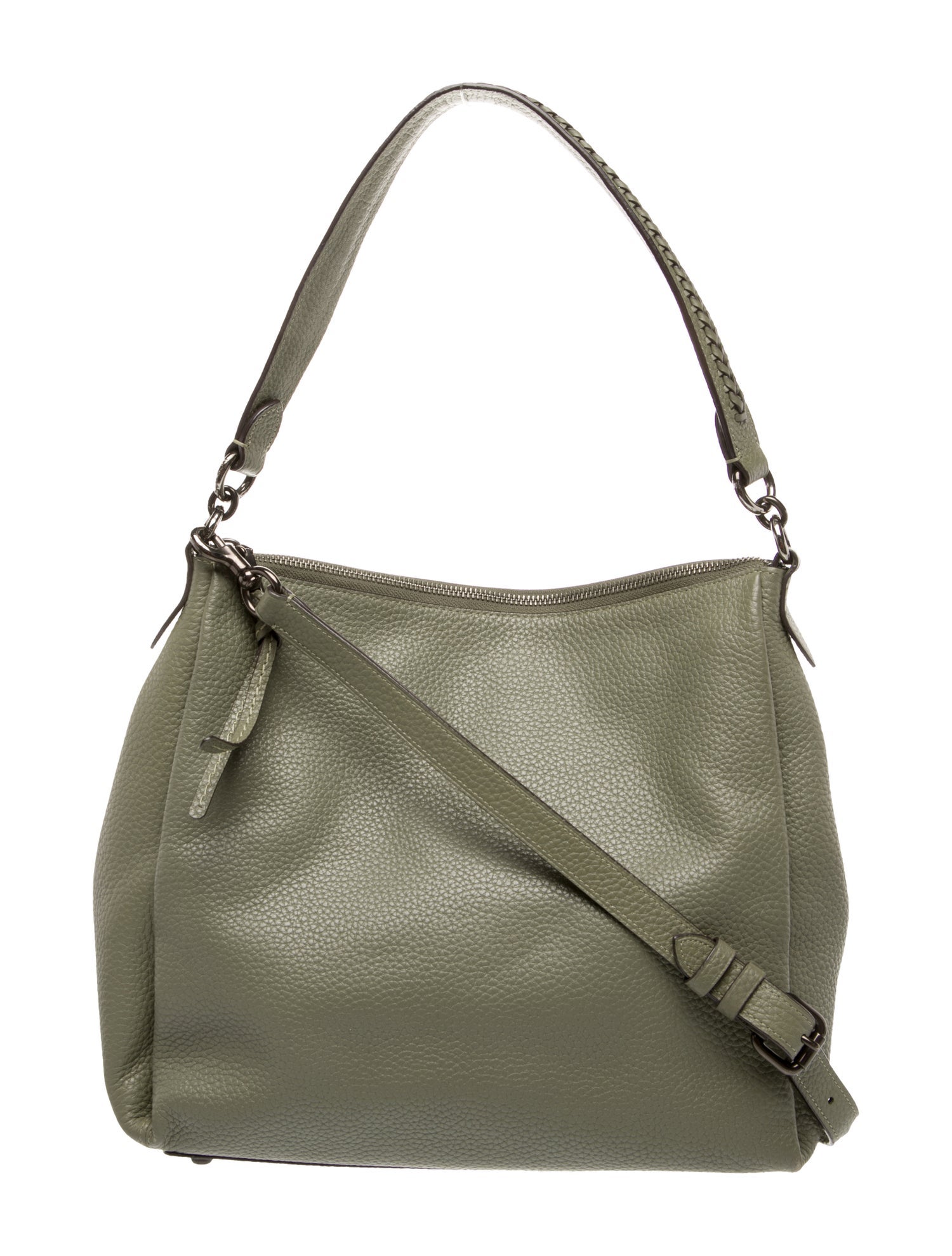 Coach Leather Top Handle Bag