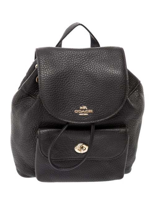 Coach Leather Backpack