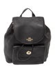 Coach Leather Backpack
