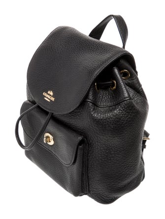 Coach Leather Backpack