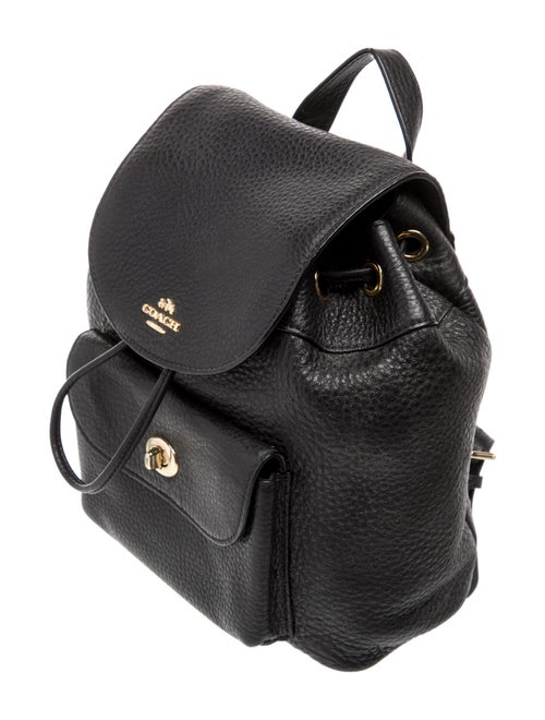 Coach Leather Backpack