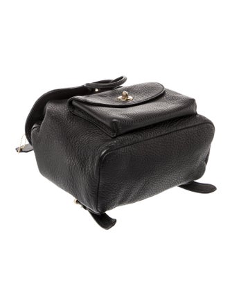 Coach Leather Backpack