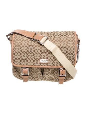 Coach Canvas Messenger Bag
