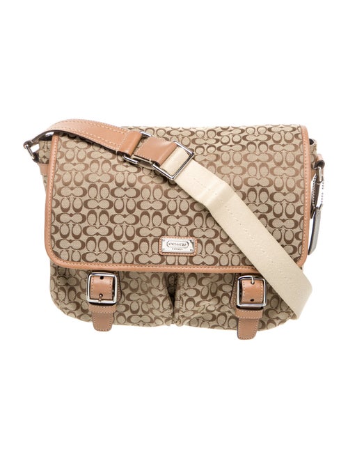 Coach Canvas Messenger Bag